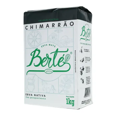 Erva mate berte s-acucar 1kg 360-21