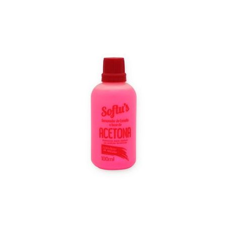 REMOVEDOR ESMALTE SOFTUS ACETONA OLEO ARGAN 100 ML