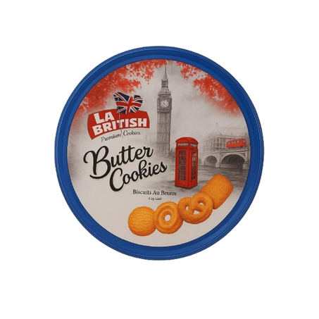 Biscoito Butter Cookies 340g - La British