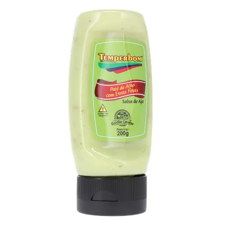 PATE  DE ALHO TEMPERBOM COM ERVAS FINAS 200G 360-33