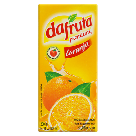 SUCO DAFRUTA LARANJA 200ML