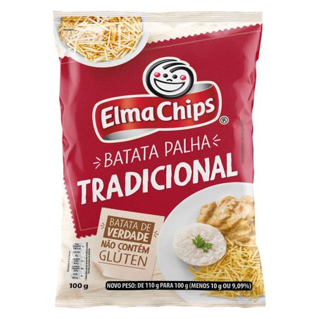 Batata palha elma chips trad 100 gr