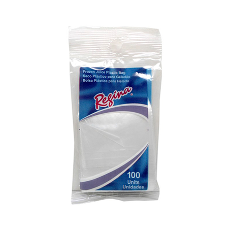 SACO PLAST P/GELADINHO 4CMX24CM REGINA C/100