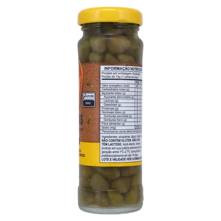 Alcaparras Vale Fértil Conserva Vidro 60g 
  360-12
