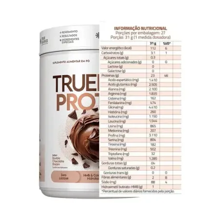 True Beef Protein Chocolate 418g 360-3
