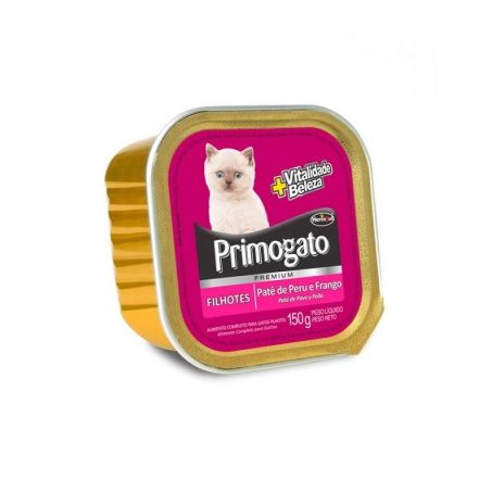 PATE PRIMOGATO 150G FILHOTE PERU/FRANGO