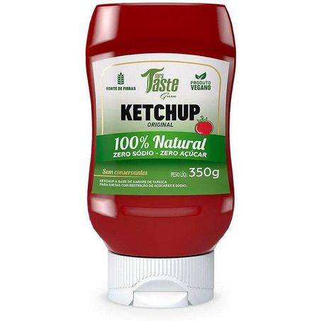 KETCHUP GREEN VEG ZERO MRS TASTE 350G