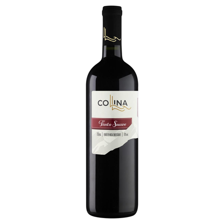 Vinho Collina Del Sole 750ml - Tinto - Suave