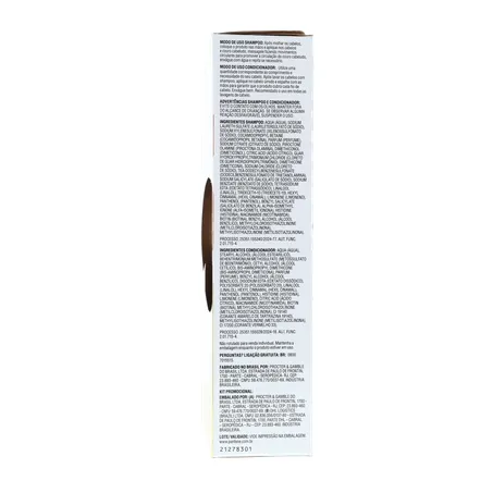 Shampoo Pantene 300ml + Condicionador Biotinamina B3 150ml 360-8