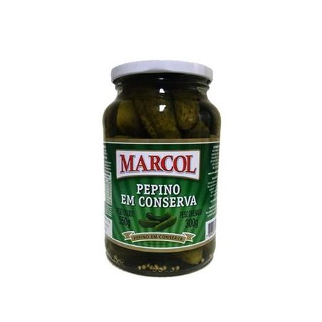 PEPINOS EM CONSERVA MARCOL 300G