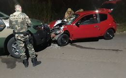 Perseguição termina em acidente em São Miguel do Oeste