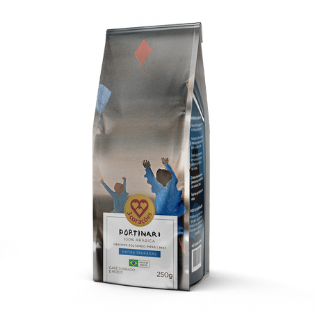 Café moído portinari soltando pipa 3 corações 250gr