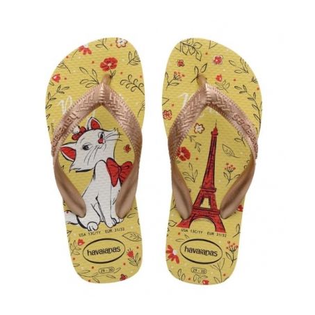 SANDALIA HAVAIANA KIDS TOP MARIE AM/LIMAO 31/32