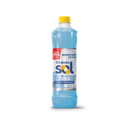DESINFETANTE GIRANDO SOL 500 ML TALCO             