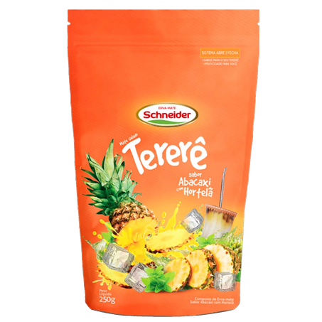 Erva mate schneider 250g terere abac/hor
