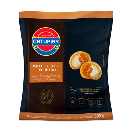 PAO DE QUEIJO DOCE/LEITE CATUPIRY 300G