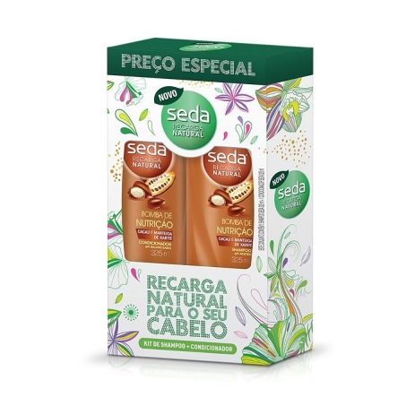 KIT SH SEDA 325ML BOM NUTRI COND