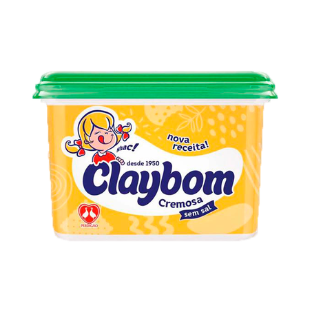 Margarina claybom sem sal 500gr