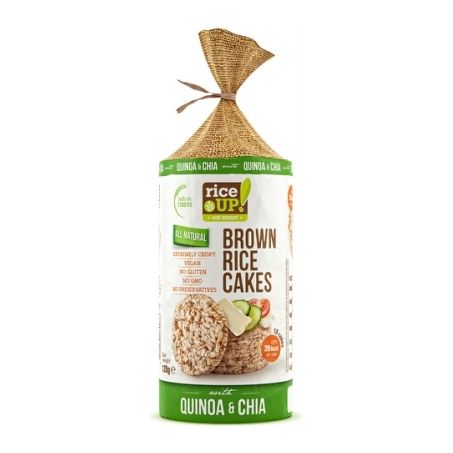 Biscoito de arroz rice up chia e quinua