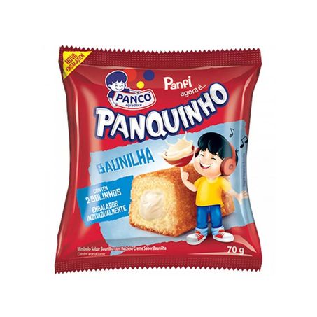 Bolinho Panco Panfi Baunilha 70g