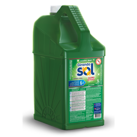 Agua sanitaria girando sol tradicional 5l