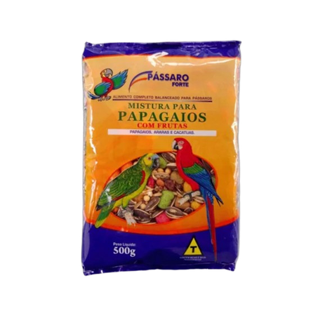 MISTURA P/PAPAGAIO FORT BIRD 500 G                