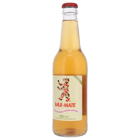 Chá Mate Baer-Mate com Gás Cafeína Natural 350ml 360-2
