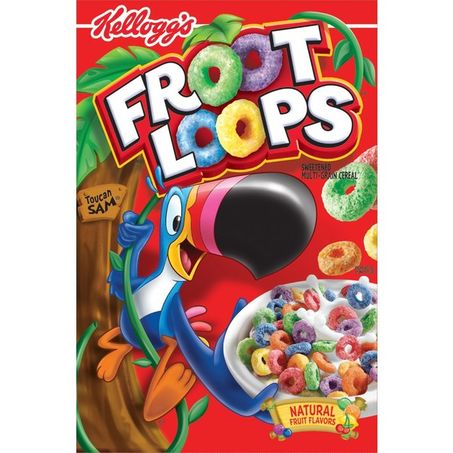 Cereal kelloggs 230g sc froot loops