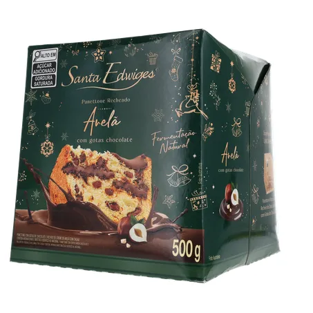 PANETONE STA EDWIGES AVELÃ GOTAS DE CHOCOLATE 500G 360-3
