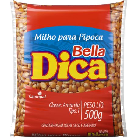 Pipoca grao bella dica 400g