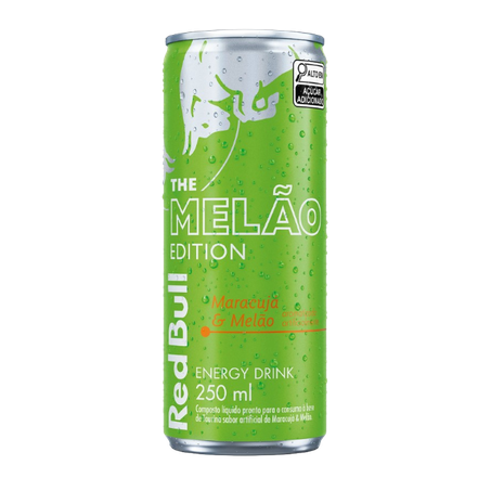 Energetico red bull maracuja e melao 250ml