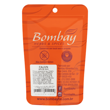 Cajun Bombay Spice Mix 40g 360-1