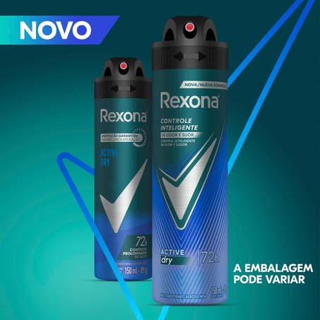 Antitranspirante Rexona Men Active Dry 150 ml 360-5