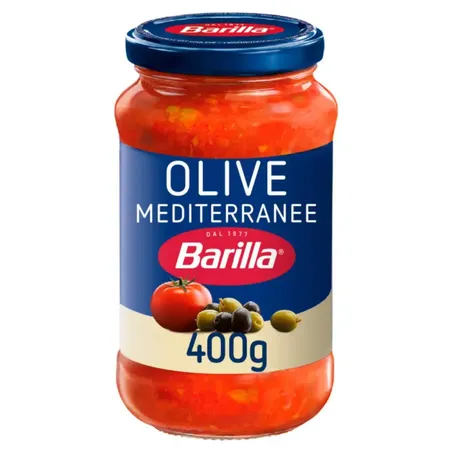 MOLHO BARILLA 400G OLIVE MEDITERRANEE