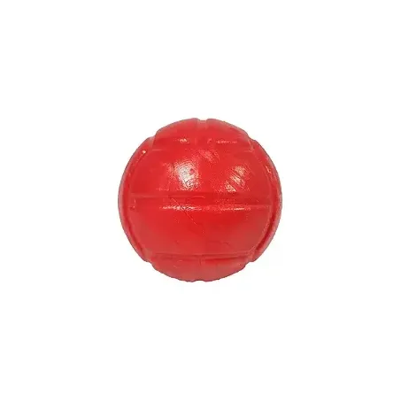Brinquedo bola 55 lisa vermelha solapa murano