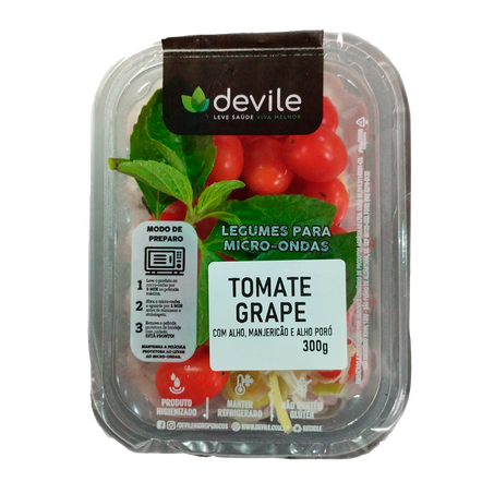 Tomate Grape Devile Para Micro-ondas 300g