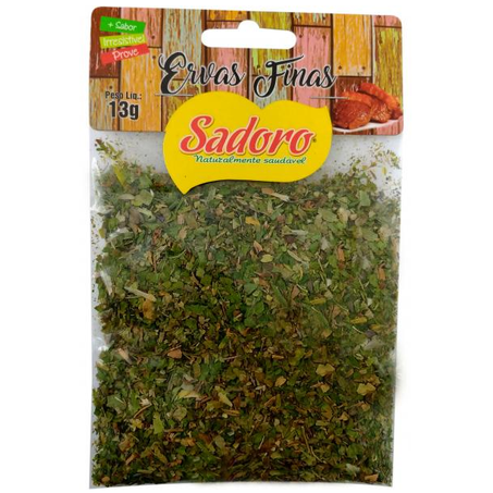 TEMPERO ERVAS FINAS SADORO 10G