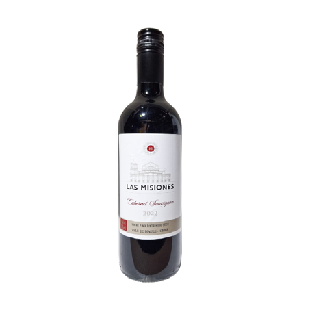 VINHO CHILENO TINTO LAS MISIONES CABERNET SAUVIG 750ML