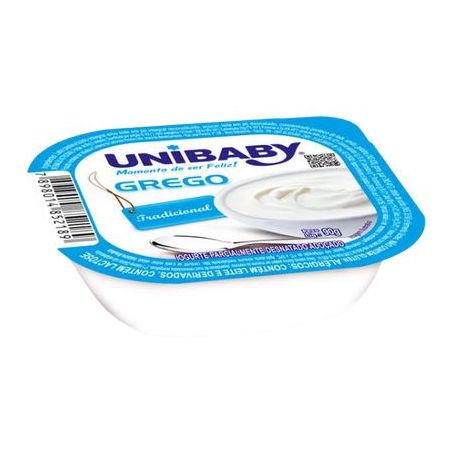 Iogurte grego unibaby tradicional 90g