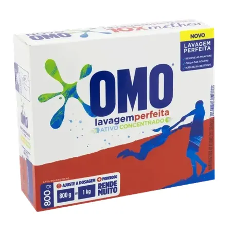 Sabão Pó Omo Lavagem Perfeita 800g