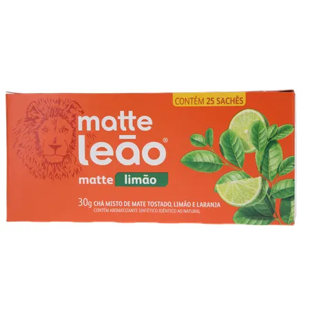 Chá Matte Leão Limão Sachê 25UN 360-1