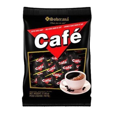 Bala Soberana Mastigável Café Pacote 40g 
 