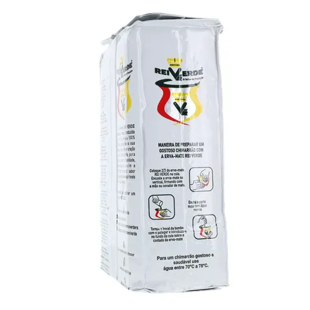 ERVA MATE REI VERDE NATURAL TRADICIONAL VÁCUO 1KG 360-25