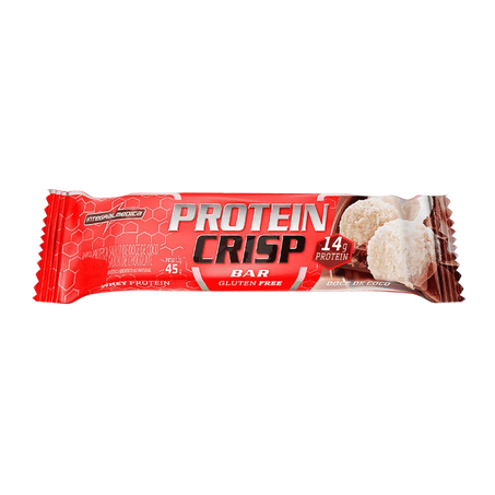 Barra De Proteína Integralmédica Protein Crisp Bar Doce De Coco 45g