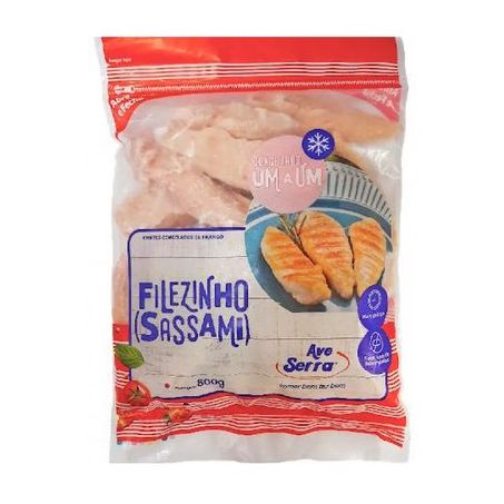 Sassami de frango ave serra 1kg