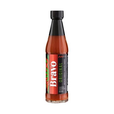 MOLHO PIMENTA BRAVO ORIGINAL SIMPLES 60ML