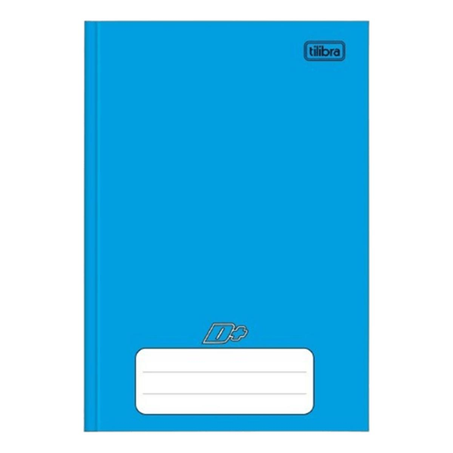 Caderno Brochura Mais Tilibra 96 Folhas - Azul - Capa Dura