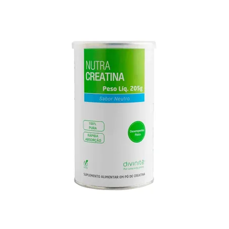 NUTRACREATINA SEM SABOR 205G - DIVINITE
