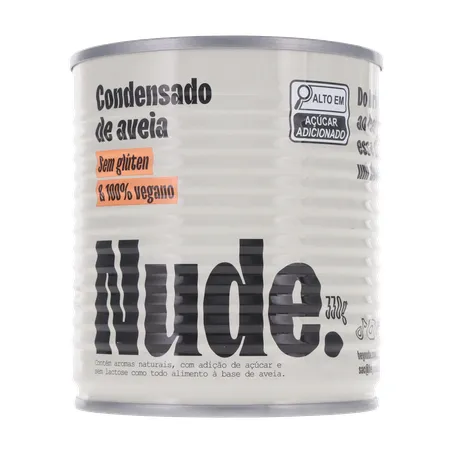 LEITE CONDENSADO DE AVEIA VEGANO NUDE 330G COM ACUCAR 360-1