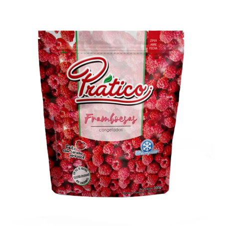 FRAMBOESAS INTEIRAS PRATICO 300G CONGELADO